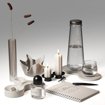 Decorative set. Minimal style decor 2. — Ver 3