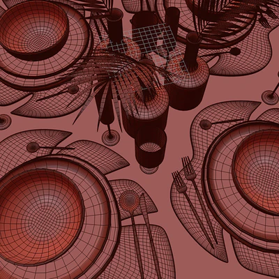 Table setting 2 — Ver 4