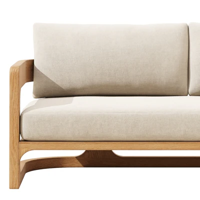 CASSALE SOFA WITH CUSHION INSERTS - 84" — скачать