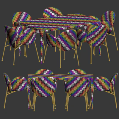 Ola Chair Canto Table Dining Set — Вид 4
