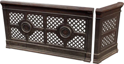 modular wooden rail 001 — Descargar