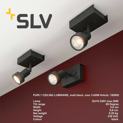 PURI 1 CEILING LUMINAIRE — Скачать