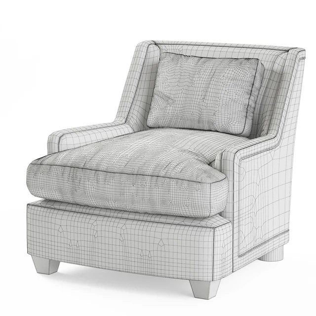 Baker Colin Cab Chair 6712C — Скачать