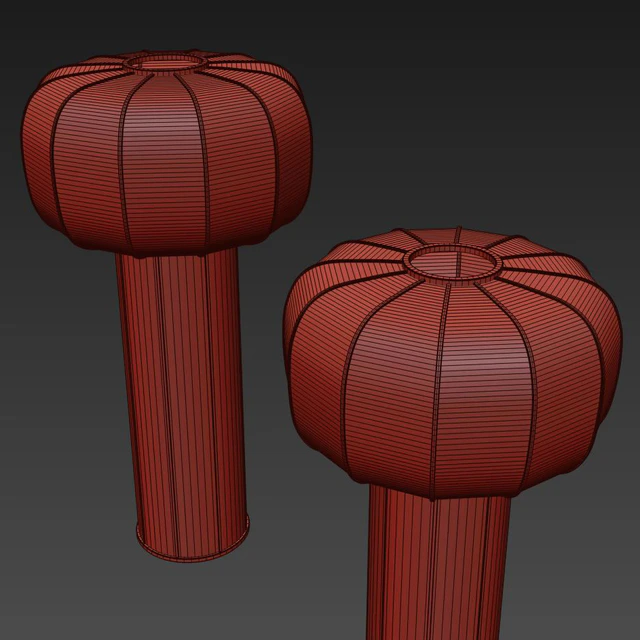 Kiku no Hana floor lamp by Time & Style — Скачать
