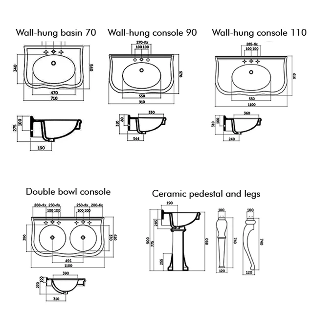 Washbasins LAVABI 01 — Скачать