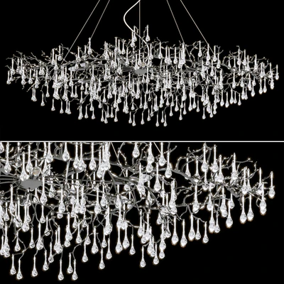 Chandelier Crystal Lux REINA V2 SP12 L1500 — Ver 2