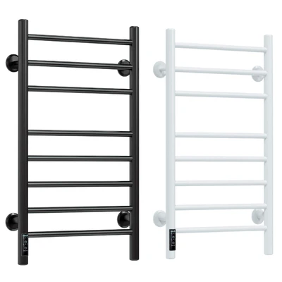 Grois Electric towel warmer Laura 500х800 black-white — View 1
