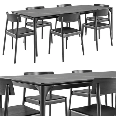 Silhouette table + Scandia chair — Ver 3