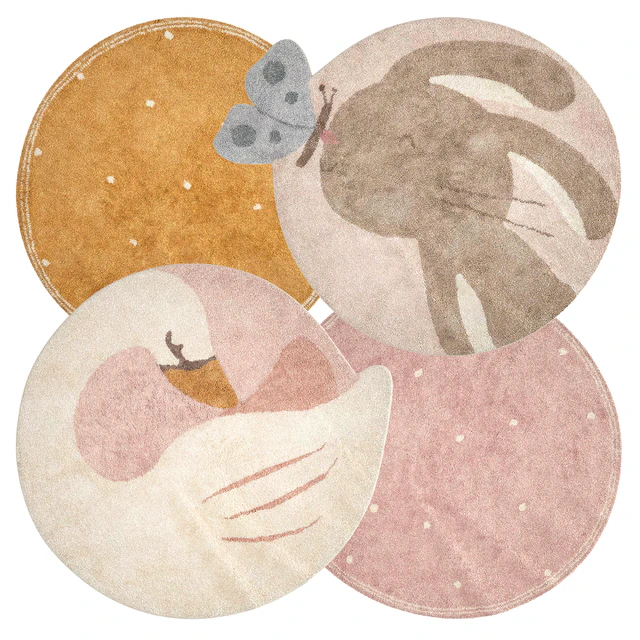 Kids Rugs set, Little Dutch — Descargar