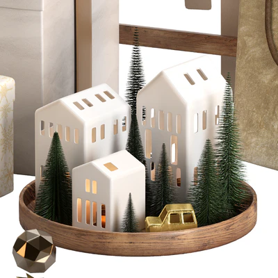 christmas decoration set 02 — Вид 4