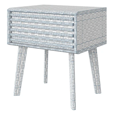 America Luxury Nightstand — Ver 4