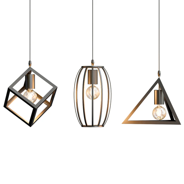 Lampe black retro pendant — Descargar