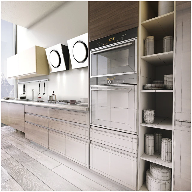 Kitchen CUCINE LUBE linda — Descargar