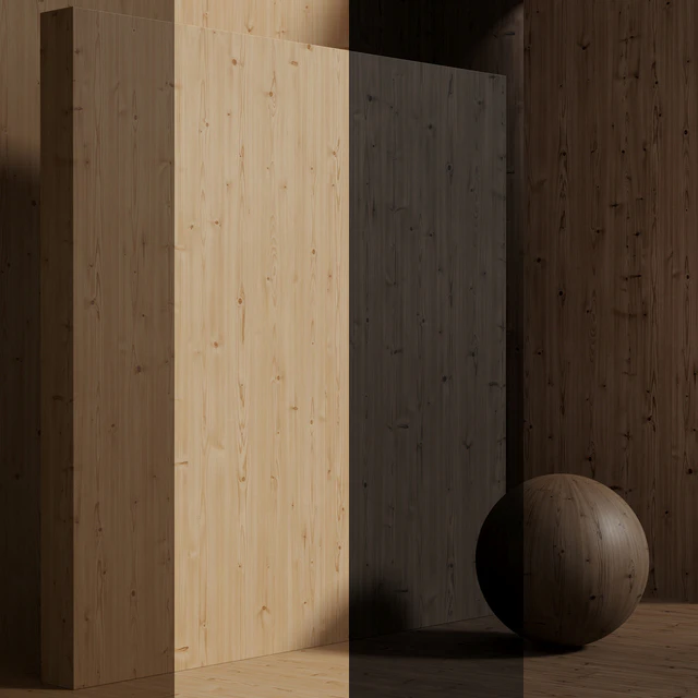 Material wood (seamless) pine spruce - set 159 — Descargar
