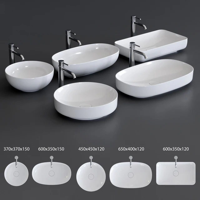 Alice Ceramica Form Washbasin — Descargar