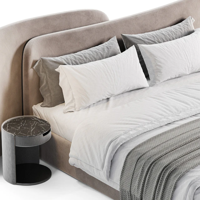 Gaspra Modern Bed — Скачать