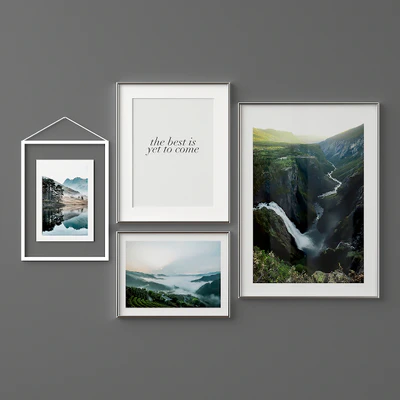Poster Set "Green Mountains" — Вид 2