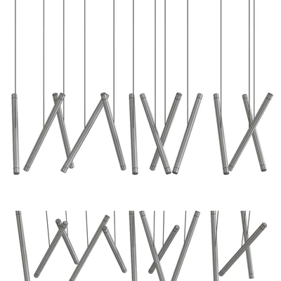 Dutti led chandelier — Ver 2