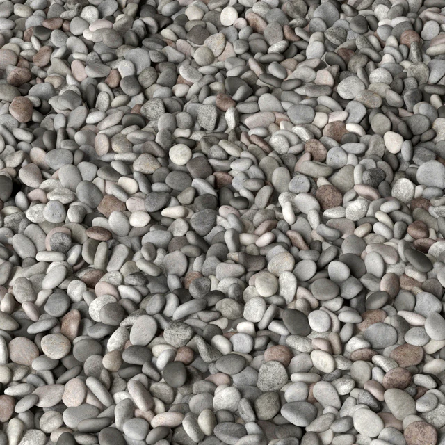 Pebble river low n6 / Галька речная малая №6 — Скачать