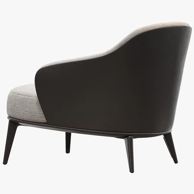 MINOTTI LESLIE ARMCHAIR — Ver 4