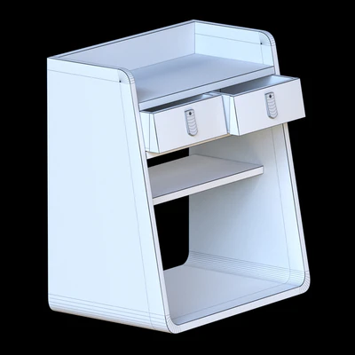 Hanging bedside table Harto Suzon Wall storage — Ver 2