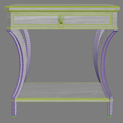 Bakerfurniture Lamp Table — Ver 1