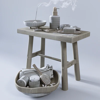 Decorative set for bathroom # 13 — Ver 4