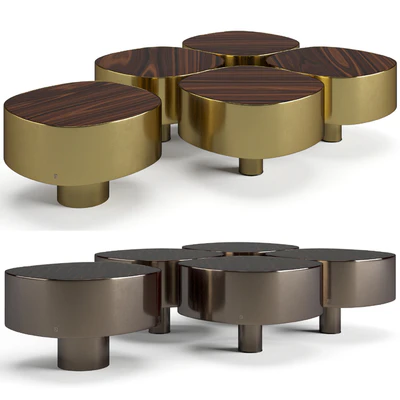 Fendi Casa Pastille coffee tables set — Вид 1