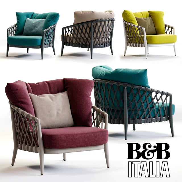 B&B Italia ERICA Armchair — Скачать
