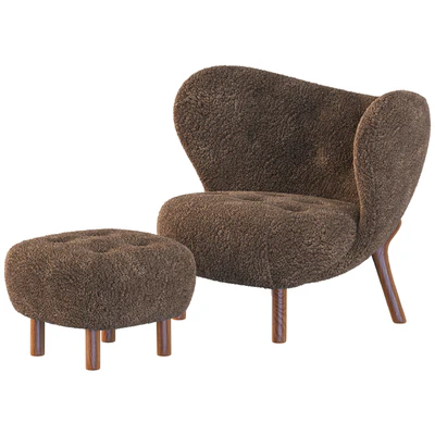Little Petra Armchair and Pouf — Вид 3