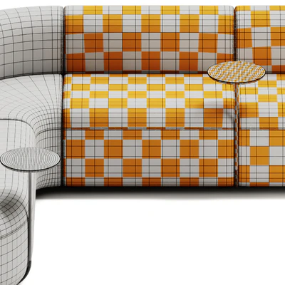 ARTIKO Sectional modular fabric sofa AT 16 by MDD — Вид 5