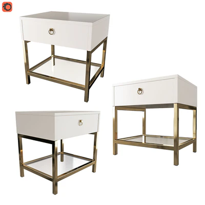 Bedside table Garda Decor KFC763E7 — Ver 1
