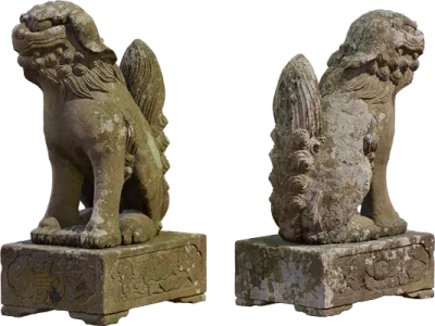 japanese komainu statue 002 — Download