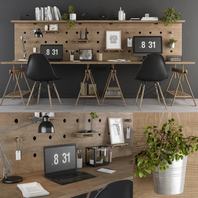Loft style office — Ver 1