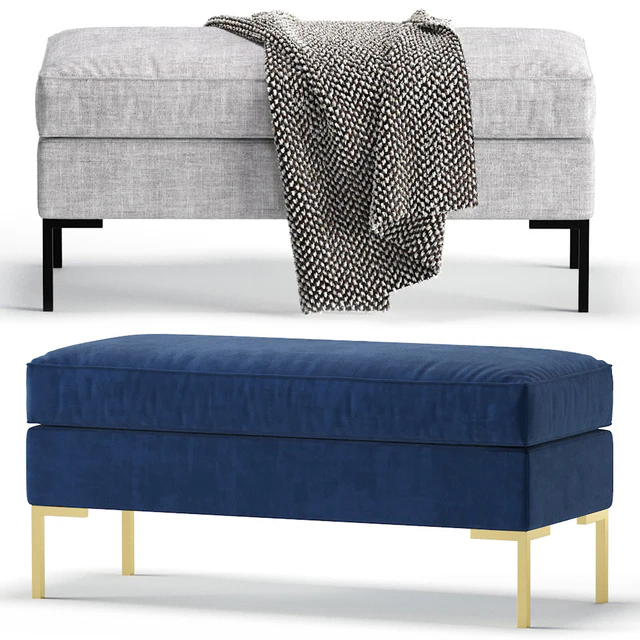 Bench Kona 5 Colors Version/Банкетка Kona — Descargar
