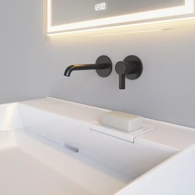 Раковина c тумбой Logica и зеркалом Tecno, Kerama Marazzi — Вид 4