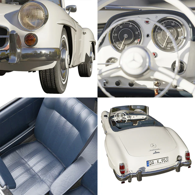 Mercedes Benz 190 SL — Descargar