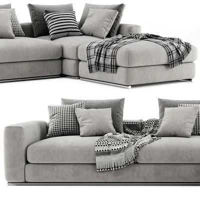 Flexform Asolo Chaise Longue Sofa — Вид 2