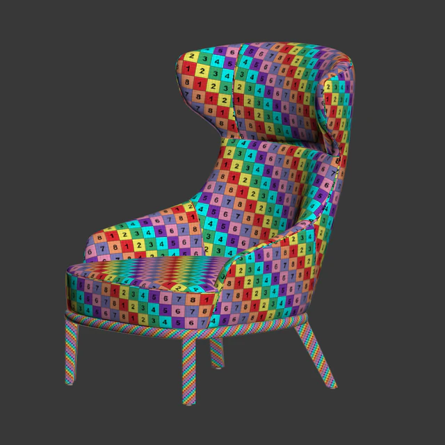 Eve Wing Back Armchair Parla Design — Descargar
