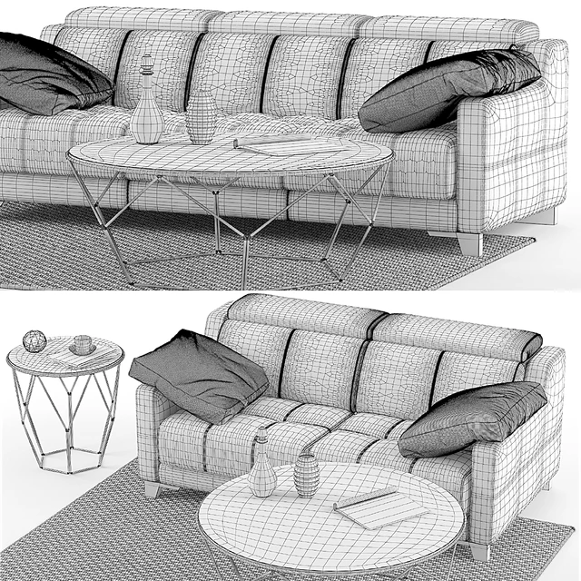 DVN Star Gino sofa set — Descargar