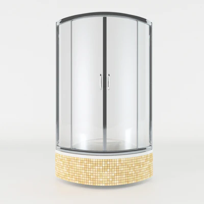Curved Shower Cabins Set 2 — Вид 3