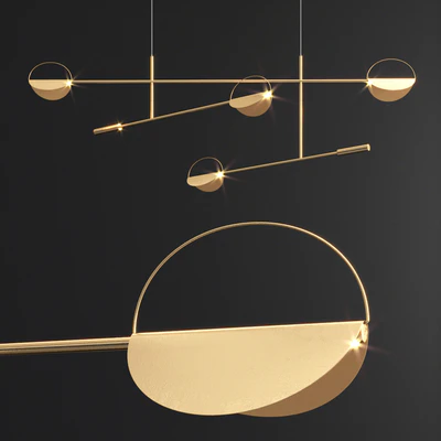 Bolia Esprit Rousseau Chandelier - 3 type — Ver 2