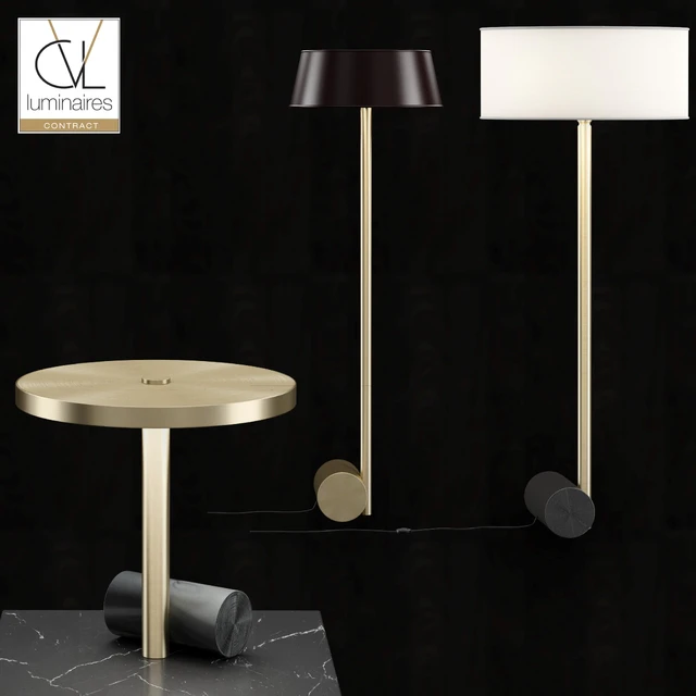 CVL Contract Calé (e) Table Lamp & Floor Lamp Collection — Descargar