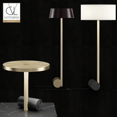 CVL Contract Calé (e) Table Lamp & Floor Lamp Collection — Ver 1