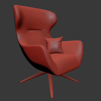 Poliform Mad Joker Revolving Armchair — View 3