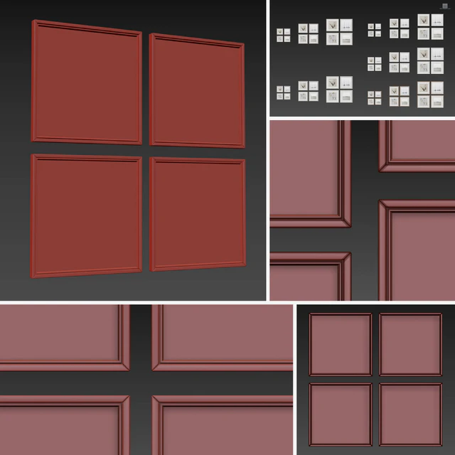 Picture Frames Set -201 — Скачать