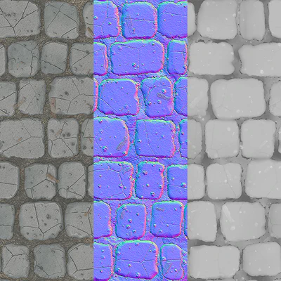Paving Stone and Grass — Ver 2