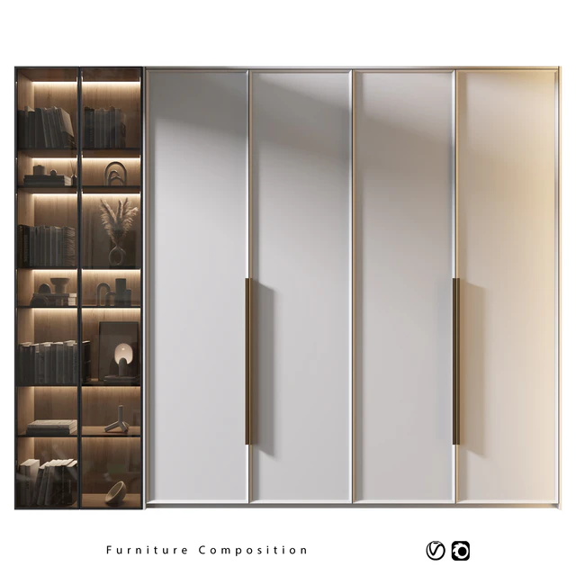 Furniture Composition | 455 | Шкаф — Скачать