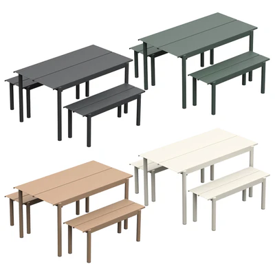 MUUTO Linear Steel Garden Set — Ver 3