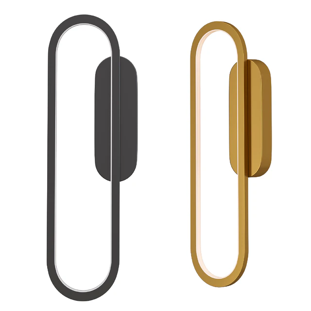 Wall lamp (Sconce) KLIPAS by Romatti, Brass — Descargar